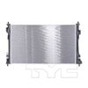 TYC 13560 Radiator Radiator Assembly