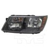 TYC 209078909 Headlight Assembly CAPA Certified Headlight Assembly
