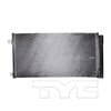 30093 by TYC - A/C Condenser - Parallel Flow, 26.77" x 13.86" x 0.63", with Receiver/Drier (Jeep Compass)