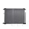 30176 by TYC - A/C Condenser - Parallel Flow, Built-in Receiver/Dryer, 28.58x21.3x0.47 in., Block Fittings
