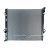 TYC 2580 Radiator Radiator Assembly