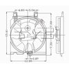 TYC 610130 COOLING FAN ASSY