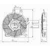 TYC 610770 A/C Condenser Fan Assembly Cooling Fan Assembly