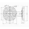 610990 by TYC - Cooling Fan Assy