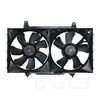 TYC 620040 Dual Radiator and Condenser Fan Assembly Cooling Fan Assembly