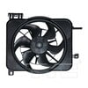 TYC 620100 Dual Radiator and Condenser Fan Assembly Cooling Fan Assembly