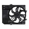 TYC 620240 Dual Radiator and Condenser Fan Assembly Cooling Fan Assembly