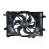 TYC 620260 Dual Radiator and Condenser Fan Assembly Cooling Fan Assembly