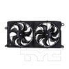 TYC 620320 Dual Radiator and Condenser Fan Assembly Cooling Fan Assembly