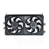 TYC 620380 Dual Radiator and Condenser Fan Assembly Cooling Fan Assembly