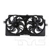 TYC 620410 Dual Radiator and Condenser Fan Assembly Cooling Fan Assembly