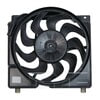 TYC 620560 Dual Radiator and Condenser Fan Assembly Cooling Fan Assembly