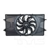 TYC 620900 Dual Radiator and Condenser Fan Assembly Cooling Fan Assembly