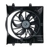 TYC 621130 Dual Radiator and Condenser Fan Assembly Cooling Fan Assembly