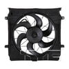 TYC 621140 Dual Radiator and Condenser Fan Assembly Cooling Fan Assembly