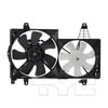 621250 by TYC - Engine Cooling Fan Assembly for VOLVO