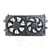 TYC 621430 Dual Radiator and Condenser Fan Assembly Cooling Fan Assembly