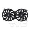 TYC 621660 Dual Radiator and Condenser Fan Assembly Cooling Fan Assembly