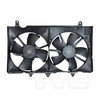 TYC 621810 Dual Radiator and Condenser Fan Assembly Cooling Fan Assembly