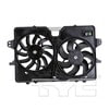 TYC 622120 Dual Radiator and Condenser Fan Assembly Cooling Fan Assembly