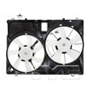 TYC 622190 Dual Radiator and Condenser Fan Assembly Cooling Fan Assembly