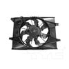 TYC 622250 Dual Radiator and Condenser Fan Assembly Cooling Fan Assembly