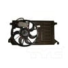 TYC 622400 Dual Radiator and Condenser Fan Assembly Cooling Fan Assembly