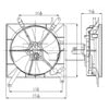 TYC 600040 Engine Cooling Fan Assembly Cooling Fan Assembly