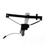TYC 660176 Window Motor and Regulator Assembly Power Window Motor and Regulator Assembly