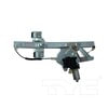 TYC 660253 Window Motor and Regulator Assembly Power Window Motor and Regulator Assembly