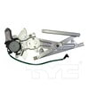 TYC 660391 Window Motor and Regulator Assembly Power Window Motor and Regulator Assembly