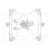 660584 by TYC -  Power Window Motor and Regulator Assembly