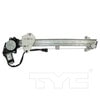 TYC 660593 Window Motor and Regulator Assembly Power Window Motor and Regulator Assembly