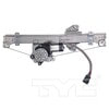 TYC 660606 Window Motor and Regulator Assembly Power Window Motor and Regulator Assembly