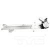 TYC 660691 Window Motor and Regulator Assembly Power Window Motor and Regulator Assembly