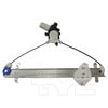 TYC 660701 Window Motor and Regulator Assembly Power Window Motor and Regulator Assembly