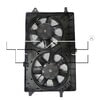 TYC 623170 Dual Radiator and Condenser Fan Assembly Cooling Fan Assembly