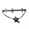 TYC 660126 Window Motor and Regulator Assembly Power Window Motor and Regulator Assembly