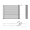 TYC 97122 A/C Evaporator Core A/C Evaporator Core