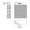 97176 by TYC -  A/C Evaporator Core