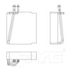 TYC 97181 A/C Evaporator Core A/C Evaporator Core