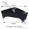 EQ001 by AUTOMANN - Suspension Hardware Kit, for Hutch