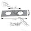 MPB341 by AUTOMANN - Spring Eye Adjustment Shim, 1/16in for Peterbilt