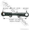 Automann TR058 Axle Torque Rod Axle Torque Rod, Adjustable, 19.5" to 21.0" C-to-C, Fits Reyco/Hutch 24507 Systems