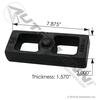 Automann M1888 Suspension Hardware Kit SPACER HENDRICKSON
