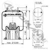 Automann AB1DK23L-9101 Suspension Air Spring Kit Suspension Air Spring Kit, 9-inch Rolling Lobe