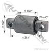 Automann MR828 Engine Mount Bushing Engine Mount Bushing, 4.375" Center-to-Center for Kenworth and Peterbilt