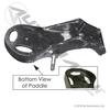PD003 by AUTOMANN - Air Brake Foot Valve Pedal Assembly, Air Spring Paddle For Peterbilt Air Trac Models, Left Hand