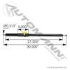 A99609 by AUTOMANN - Hood Lift Support - 30.5" Extended Length, Fits Kenworth T680 & Peterbilt 579