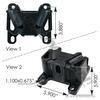 Automann M75525 Engine Mount Engine Mount, 19.00 Lbs Heavy Duty Steel Support for Peterbilt 387